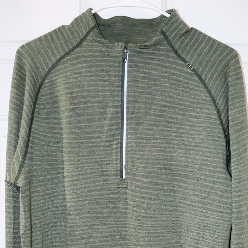 Ments Large lululemon Olive 1/4Zip